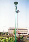 street lighting manufacturers, street lighting india, steel poles lights india